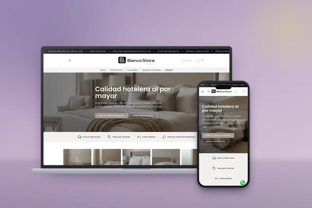 Proyecto Blanco Store Mayorista — Mayorista