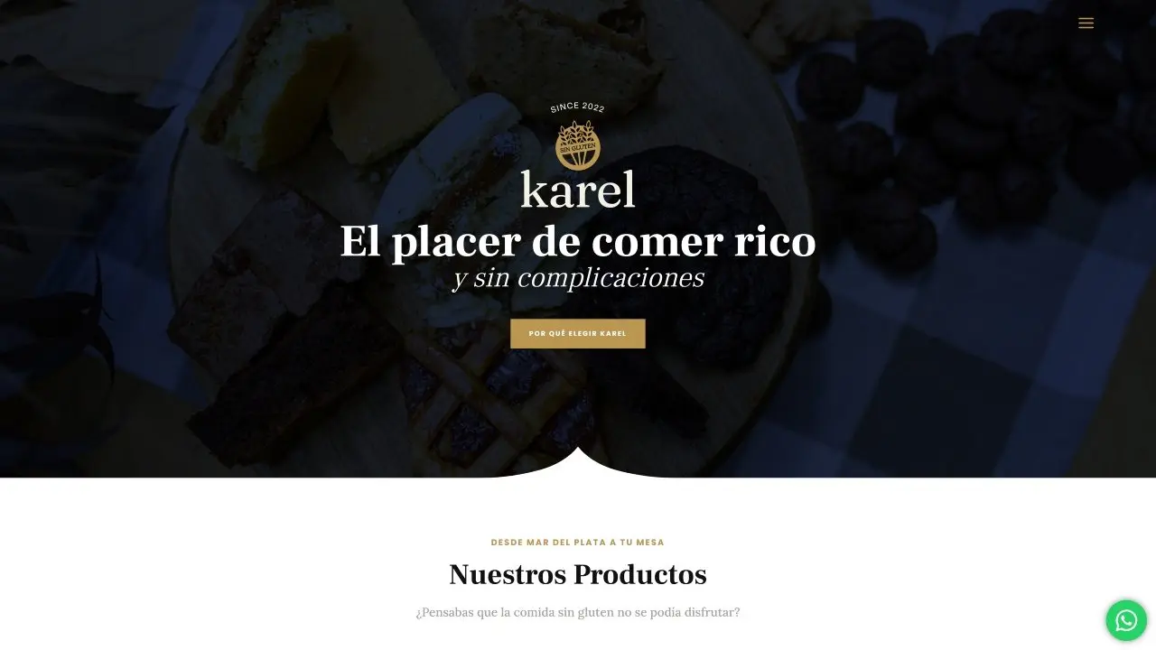 Proyecto Estratégico ecommerce de alimentos en Mar del Plata para Karel Gluten Free