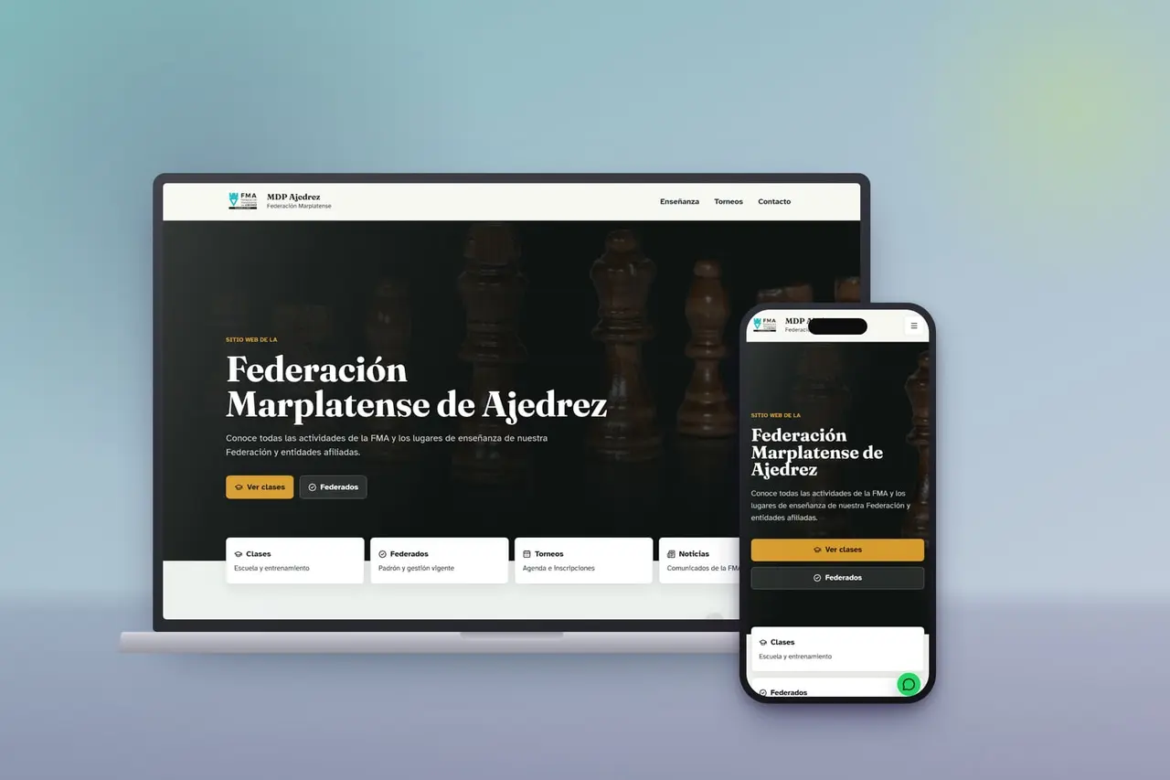 Proyecto Federación Marplatense de Ajedrez