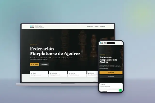 Proyecto Federación Marplatense de Ajedrez — Institucional