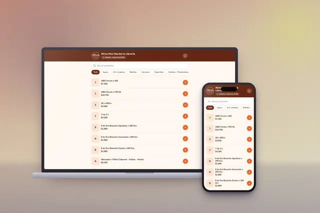 Proyecto Kiosco Mirta — E-commerce