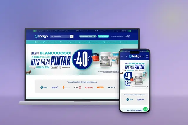 Proyecto Pinturerías Indigo — E-commerce