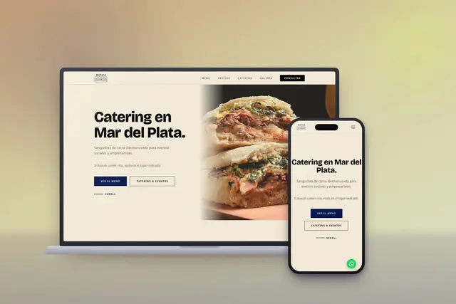 Proyecto Richard Catering — Institucional