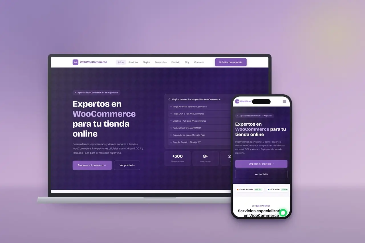 Proyecto WebWooCommerce