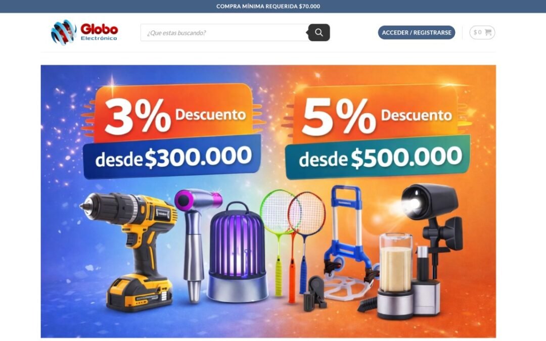 Mayorista de productos electrónicos en Ciudad de Buenos Aires – Globo Electrónico